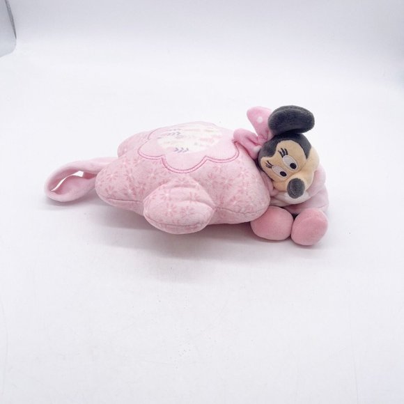 Disney Store Musical Minnie Mouse Pull Crib Plush Twinkle Twinkle Little Star - Picture 14 of 14